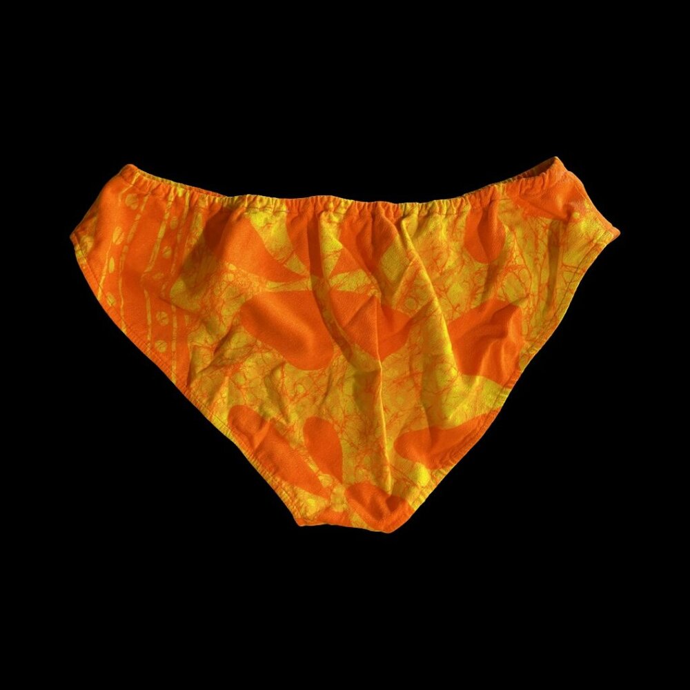 Rare VTG Fancy That Sz 14 Bikini Hawaiian Triangle Top Full Booty '60s Vibes - Picture 6 of 12